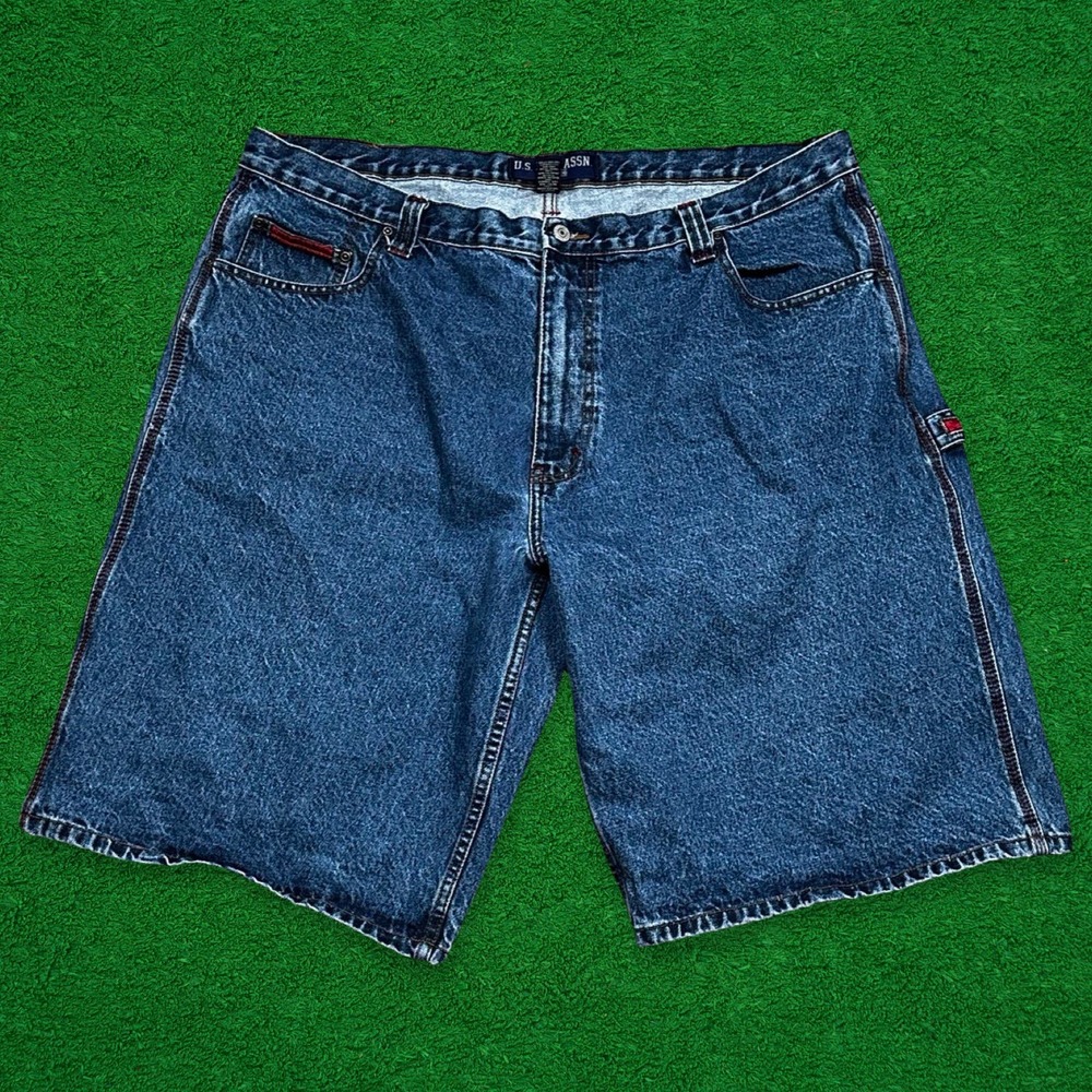 Y2K US Polo Assn Baggy Carpenter Jean Shorts